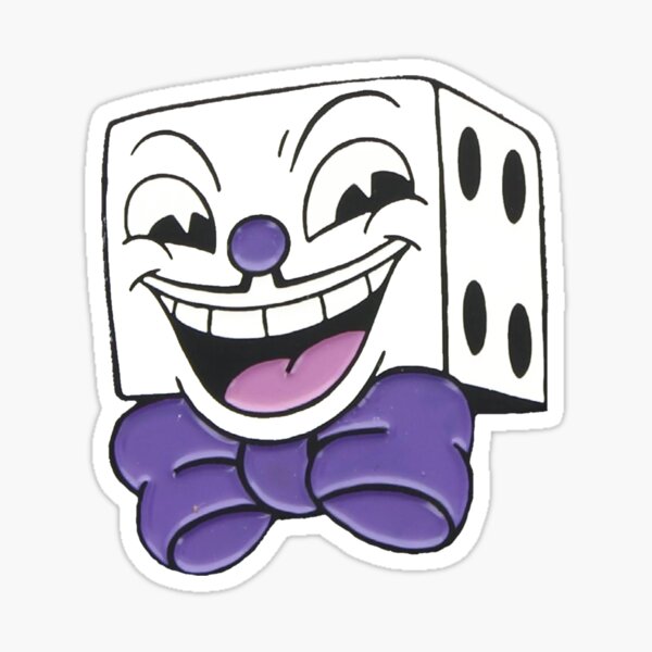 Cuphead King Dice & Spades Card  Character design, Dice tattoo, Cards