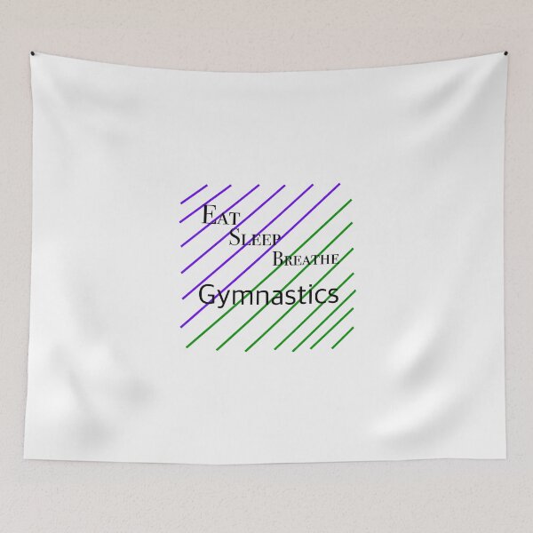 Item preview, Eat, Sleep, Breathe Gymnastics designed and sold by ArtbyLucy27.