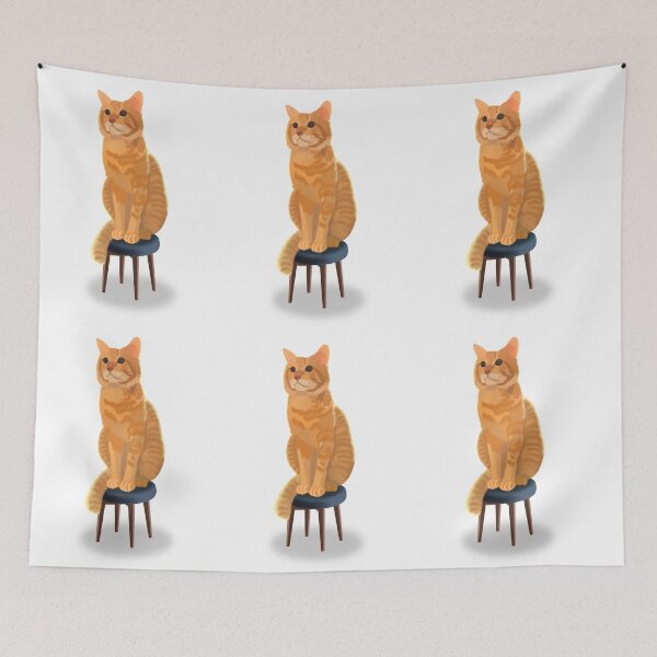 Item preview, Handsome Orange Cat designed and sold by Ilpiccololupo .