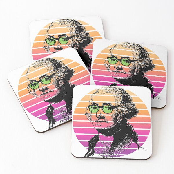 Item preview, George Washington, Synthwave Vibes designed and sold by Groovy-History.