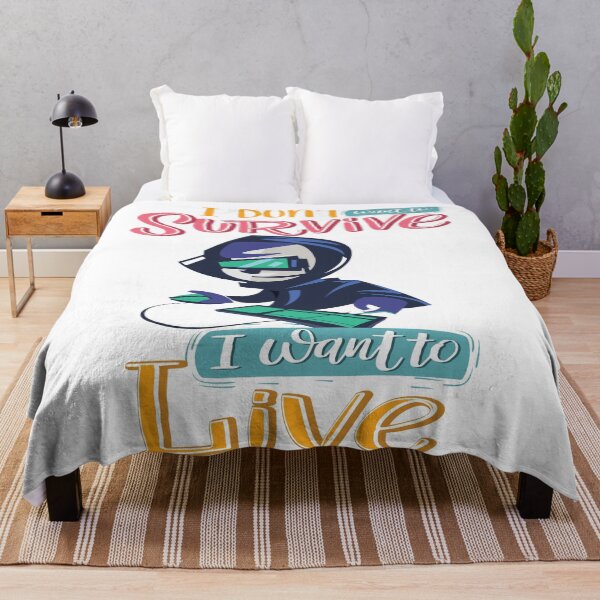 Item preview, I Do Not Want To Survive I Want To Live Gamer designed and sold by WordsGamersUse.