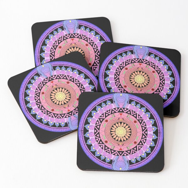 Item preview, Sunset Inspired Mandala designed and sold by alisonrog.