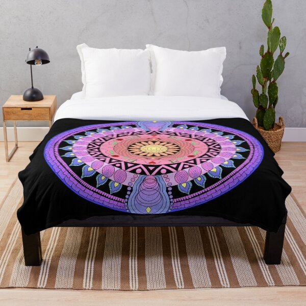 Item preview, Sunset Inspired Mandala designed and sold by alisonrog.