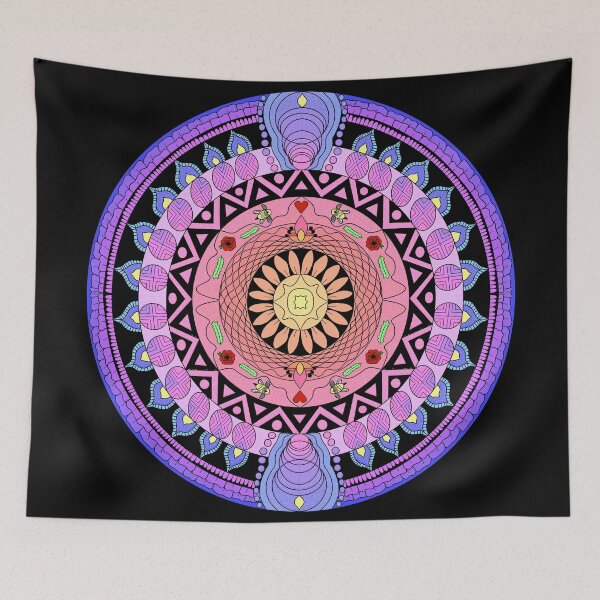 Item preview, Sunset Inspired Mandala designed and sold by alisonrog.