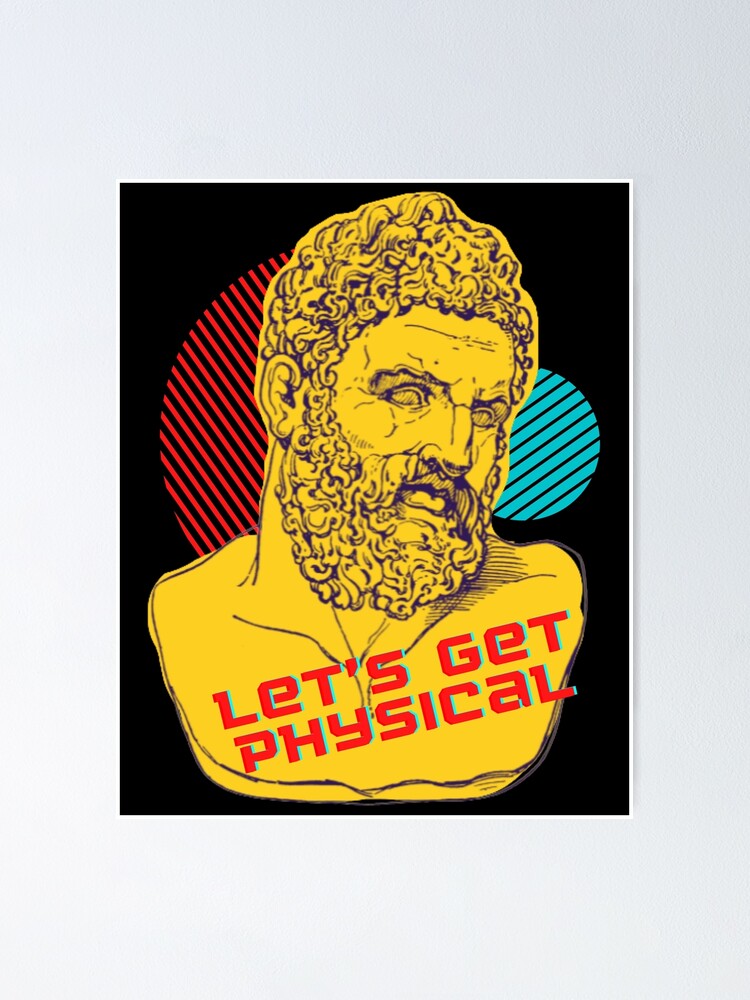 "Hercules, Let's Get Physical" Poster for Sale by GroovyHistory
