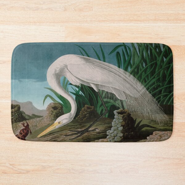 Item preview, White Heron Birds of America Audubon Illustration Bird Lovers Gift designed and sold by VintageArchive.