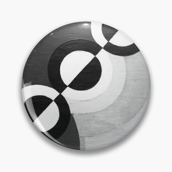 Item preview, robert delaunay - Rythmes 1934.No,03.black , white, silver designed and sold by Vivanne-art.