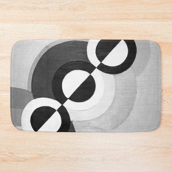 Aperçu de l'œuvre robert delaunay - Rythmes 1934.No,03.noir , blanc, argent créée et vendue par Vivanne-art.