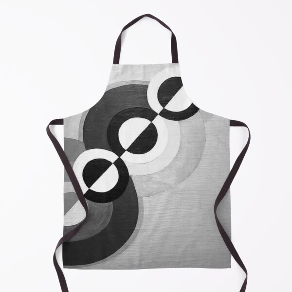 Item preview, robert delaunay - Rythmes 1934.No,03.black , white, silver designed and sold by Vivanne-art.