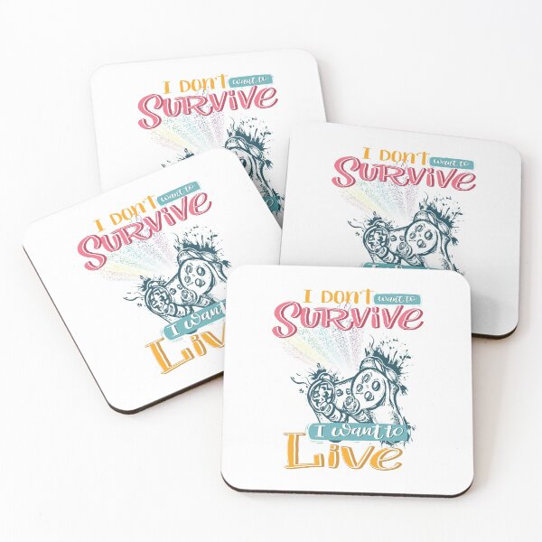 Item preview, I Do Not Want To Survive I Want To Live Gamer designed and sold by WordsGamersUse.