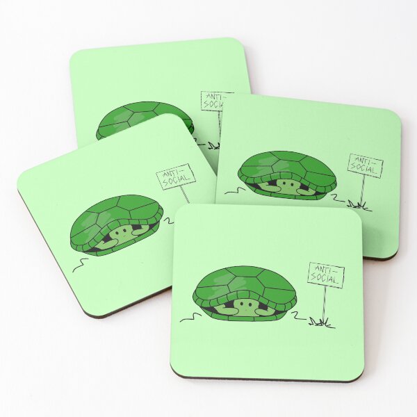Item preview, Anti social Turtle designed and sold by alisonrog.