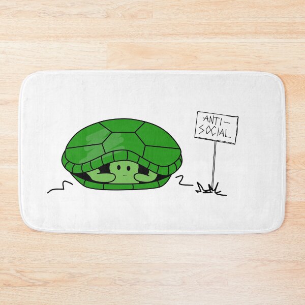 Item preview, Anti social Turtle designed and sold by alisonrog.
