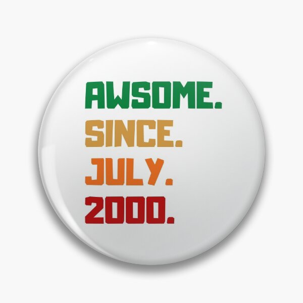 Item preview, awesome since july 2000 designed and sold by melshirt-shop.