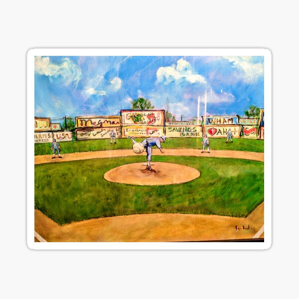 Behind Home Plate Sticker