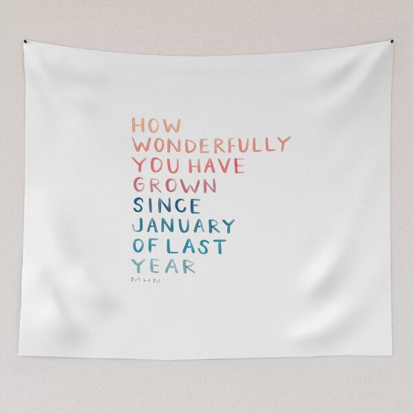 Item preview, New Years Day January Birthday Inspirational Colorful Art designed and sold by morgansgoods.