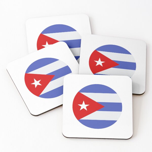 Item preview, Round Cuban Flag | Official Flag of Cuba designed and sold by MyIdentityShop.