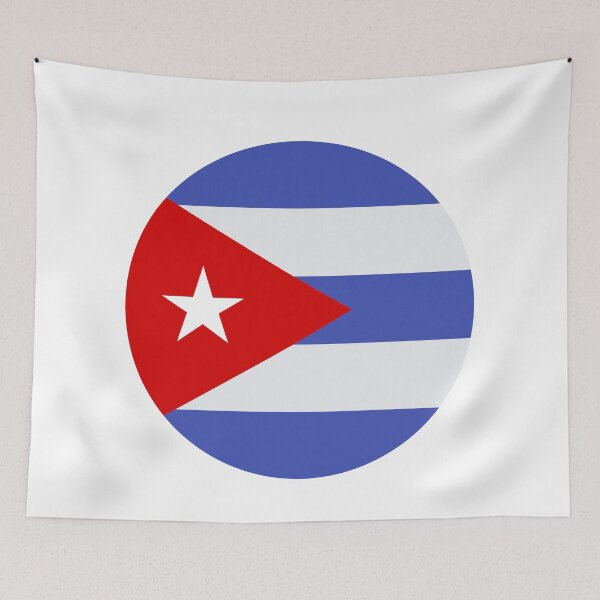 Item preview, Round Cuban Flag | Official Flag of Cuba designed and sold by MyIdentityShop.
