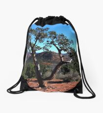 Scenic View in Sedona, Arizona Drawstring Bag