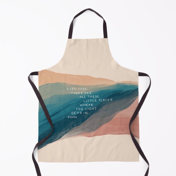Item preview, "Even here, there are little places where the Light gets in" - Inspirational Quote and Watercolor Abstract Art by Morgan Harper Nichols designed and sold by morgansgoods.