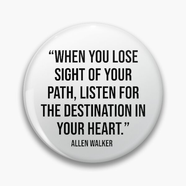 Item preview,  When You Lose Sight of Your Path Quote by Allen Walker designed and sold by OtaquotesJo.