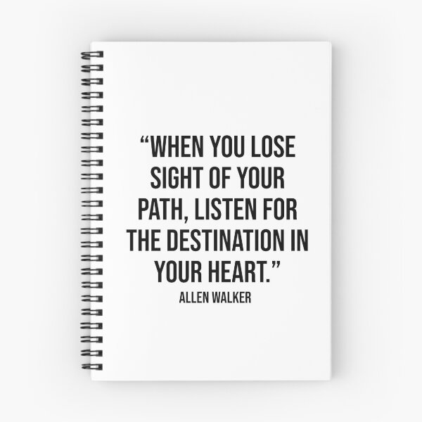 Item preview,  When You Lose Sight of Your Path Quote by Allen Walker designed and sold by OtaquotesJo.