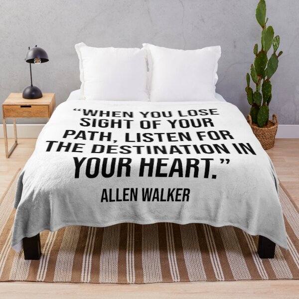 Item preview,  When You Lose Sight of Your Path Quote by Allen Walker designed and sold by OtaquotesJo.