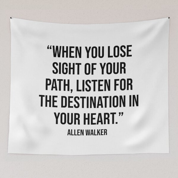 Item preview,  When You Lose Sight of Your Path Quote by Allen Walker designed and sold by OtaquotesJo.