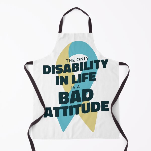 Item preview, The only disability in life... designed and sold by teez4dayz.