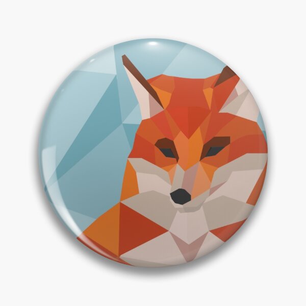 Item preview, Geometric fox designed and sold by Belisaqb.