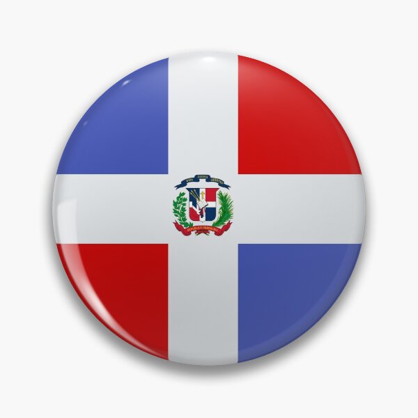 Item preview, Round Dominican Republic Flag | Official Flag  designed and sold by MyIdentityShop.