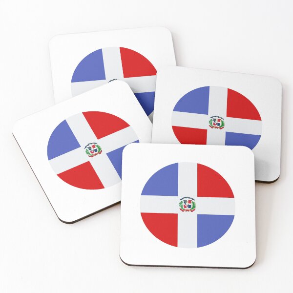 Item preview, Round Dominican Republic Flag | Official Flag designed and sold by MyIdentityShop.