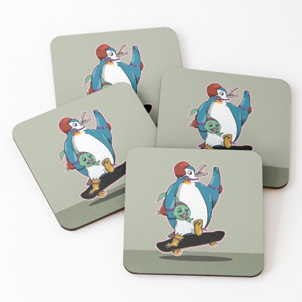 Item preview, Penguin Skateboarding designed and sold by piedaydesigns.