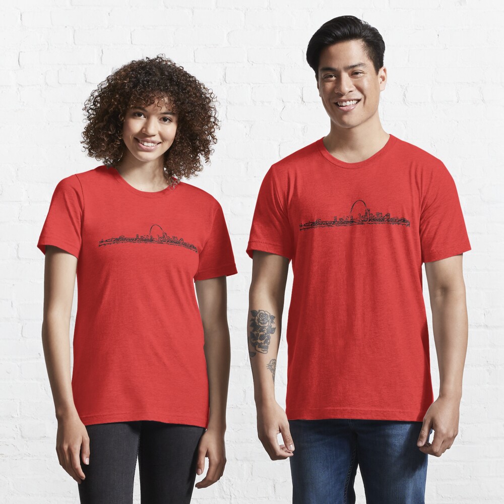 St Louis is Boring, Red Long T-Shirt for Sale by indyindc