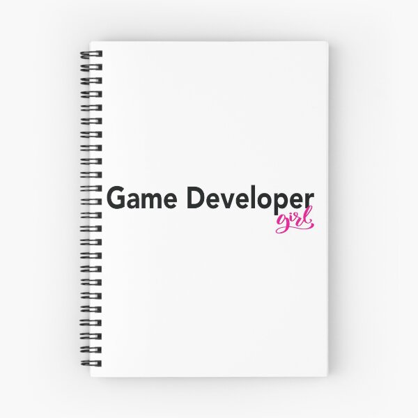 Item preview, Game Developer Girl designed and sold by WordsGamersUse.