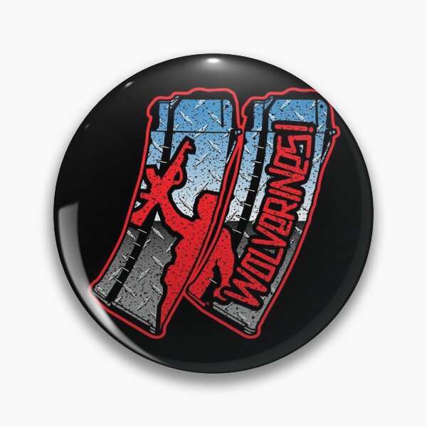 Item preview, 80’s AK-47 AK-74 AK Wolverines Bakelite Magazine Clip Kalash Life Kalashnikov Rifle Chrome designed and sold by Warhawk Designs.