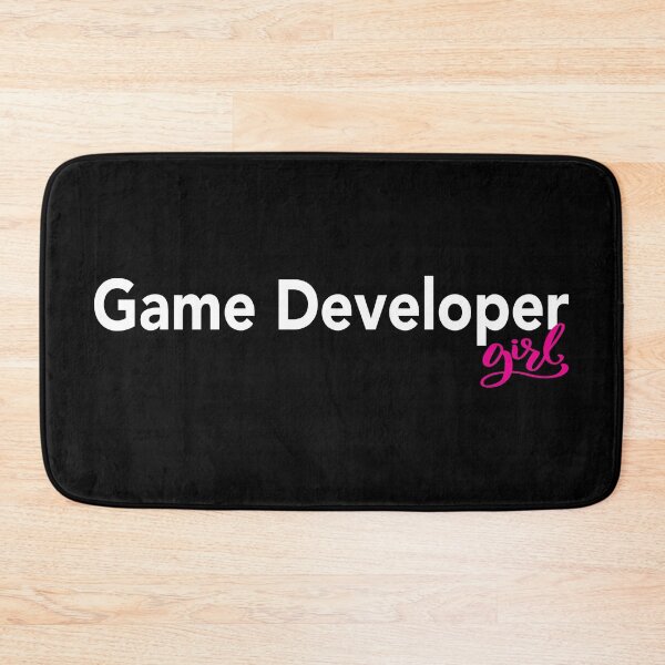 Item preview, Game Developer Girl designed and sold by WordsGamersUse.