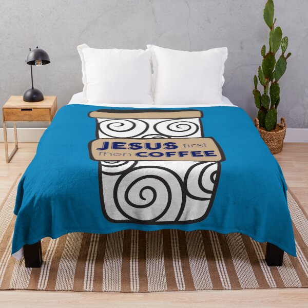 Item preview, Jesus First Then Coffee designed and sold by JacquelineLim.
