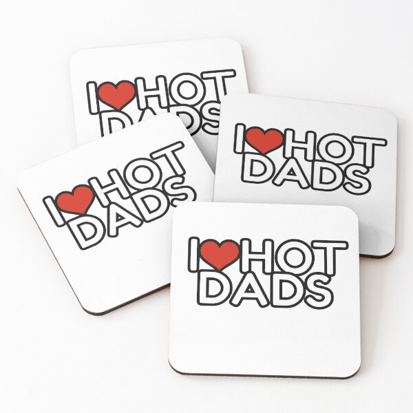 Item preview, I love hot dads designed and sold by OutLoudDesigns.