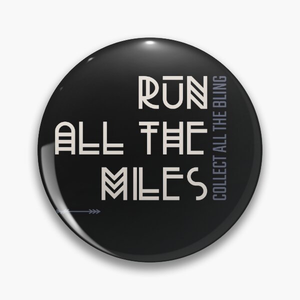 Item preview, Run All the Miles - Bling designed and sold by Marathon-Runner.