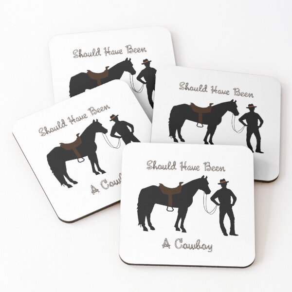 Item preview, Should Have Been A Cowboy designed and sold by WeTrieditatHome.