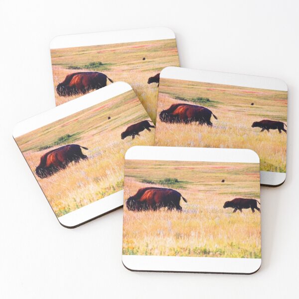 Item preview, Bison Family in North Dakota designed and sold by KR Art Studio.