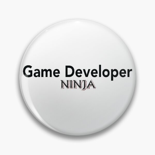 Item preview, Game Developer Ninja designed and sold by WordsGamersUse.