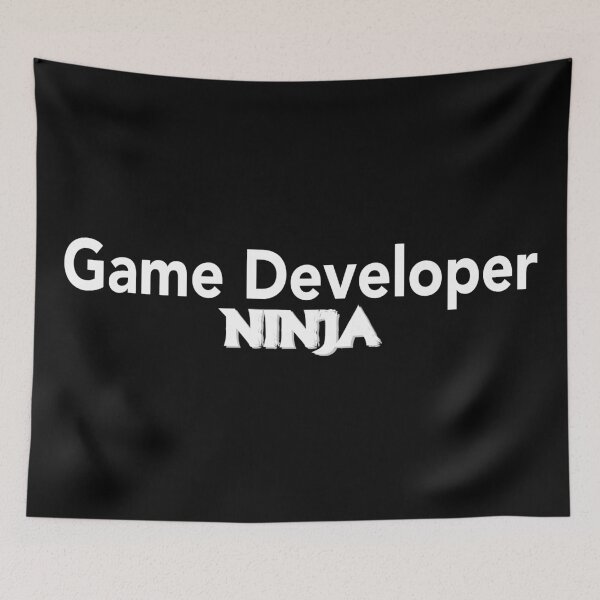 Item preview, Game Developer Ninja designed and sold by WordsGamersUse.