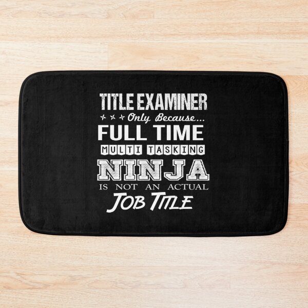Item preview, Title Examiner T Shirt - Multitasking Ninja Job Gift Item Tee designed and sold by zerniakcor.