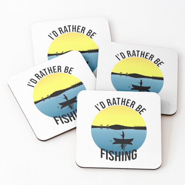 Item preview, I'd Rather Be Fishing designed and sold by geminivibe.