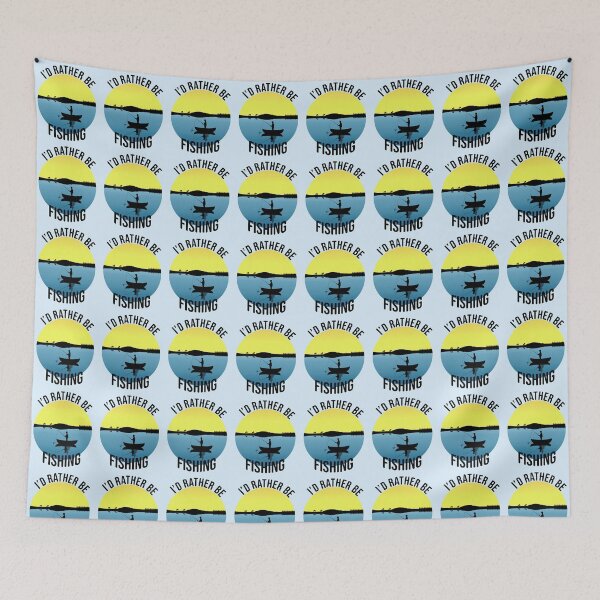 Item preview, I'd Rather Be Fishing designed and sold by geminivibe.