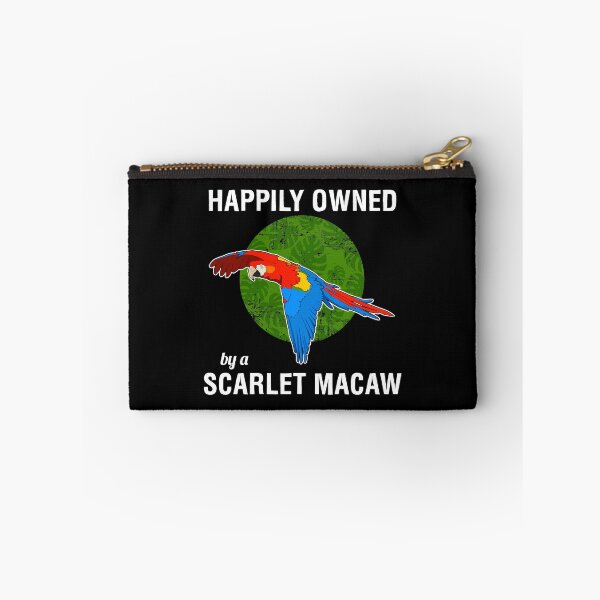 Item preview, Parrot Owner Happily Owned By A Scarlet Macaw graphic designed and sold by jakehughes2015.