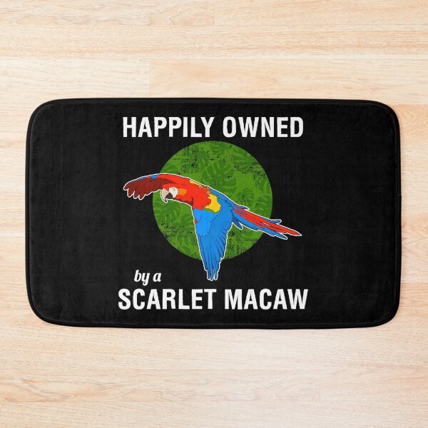 Item preview, Parrot Owner Happily Owned By A Scarlet Macaw graphic designed and sold by jakehughes2015.