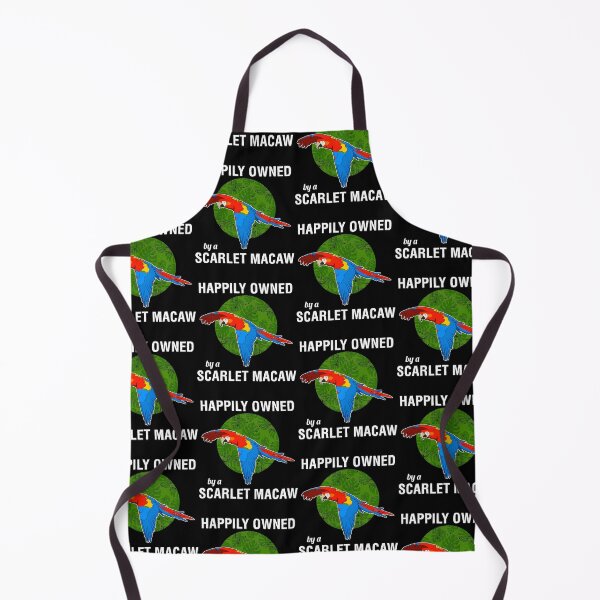 Item preview, Parrot Owner Happily Owned By A Scarlet Macaw graphic designed and sold by jakehughes2015.