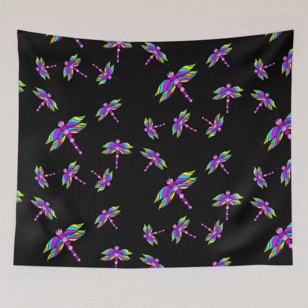 Item preview, Rainbow colored dragonflies  designed and sold by clounewcomb.